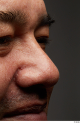 Face Nose Skin Man Overweight Studio photo references